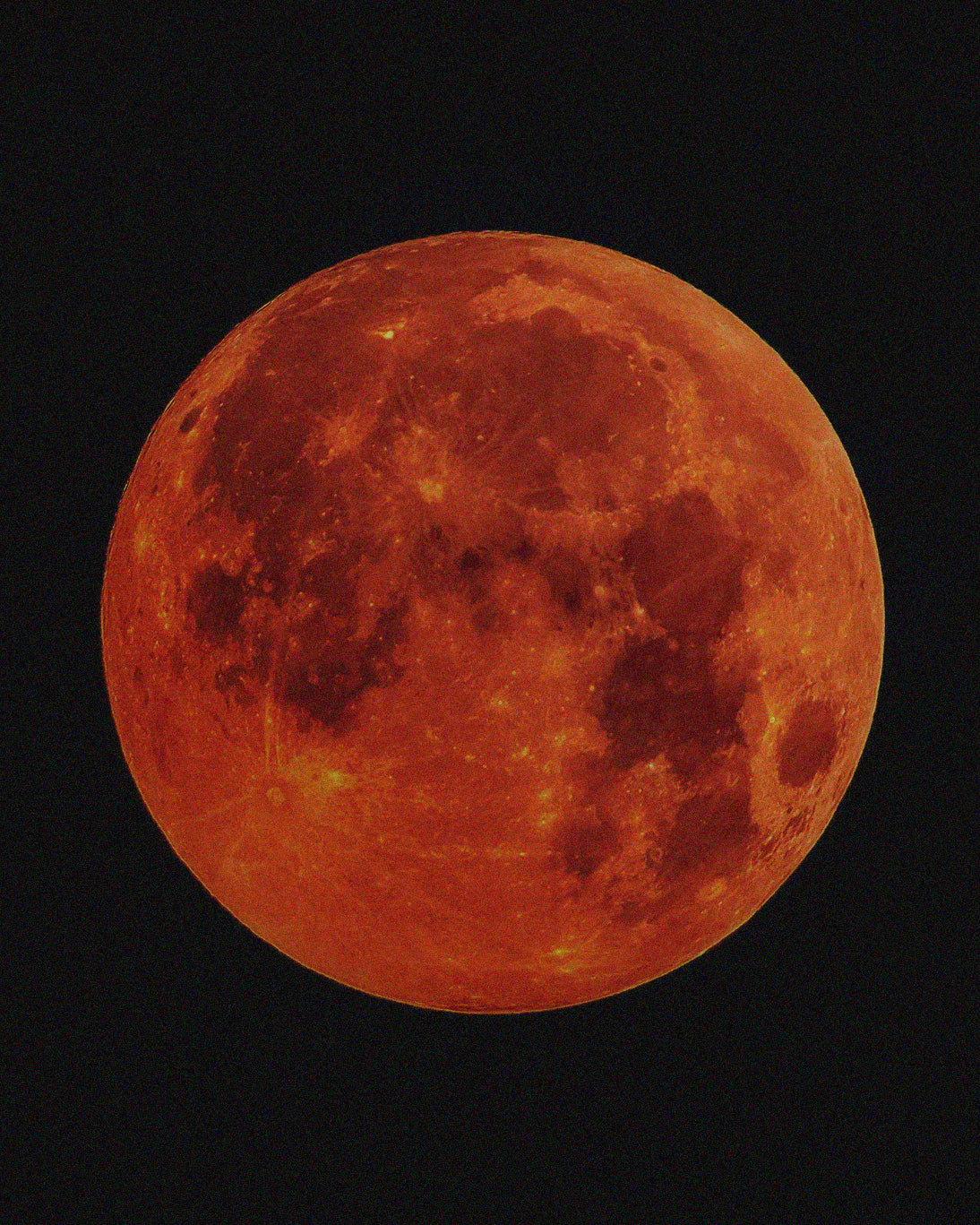 Rare Blood Moon